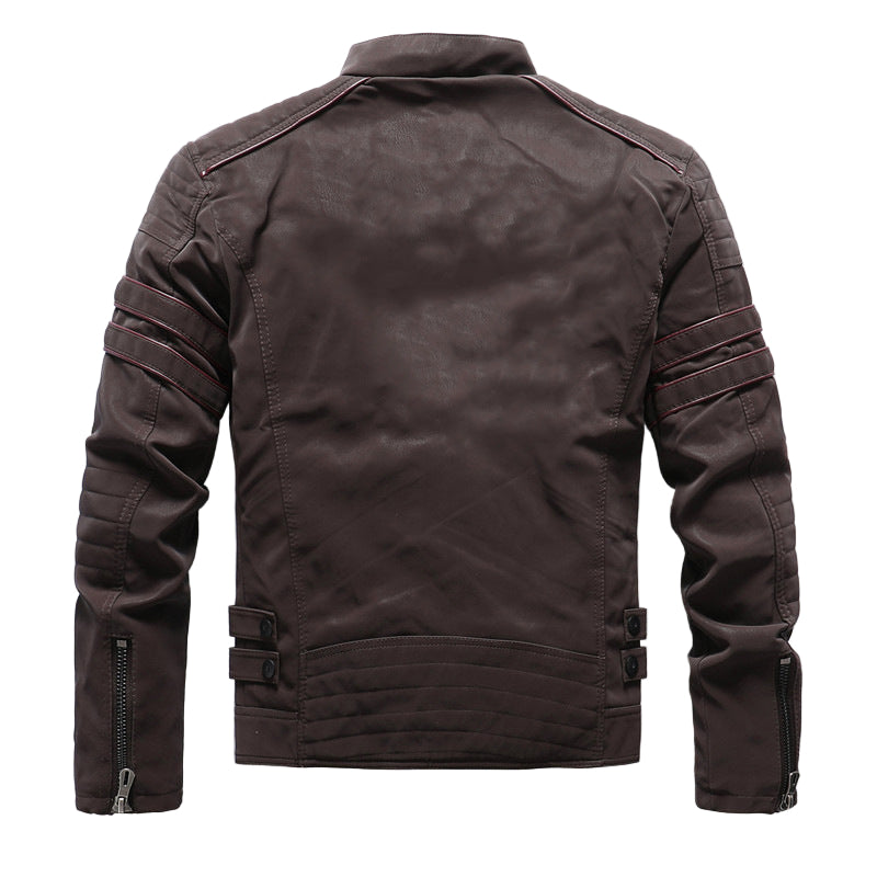 Męska kurtka motocyklowa | Kurtka z zamykanymi kieszeniami