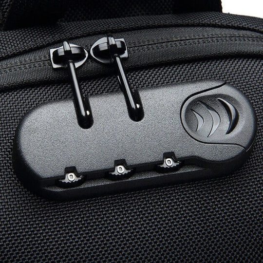 Torba na Ramię z Ładowaniem USB dla Mężczyzn | Antykradzieżowa Torba Crossbody