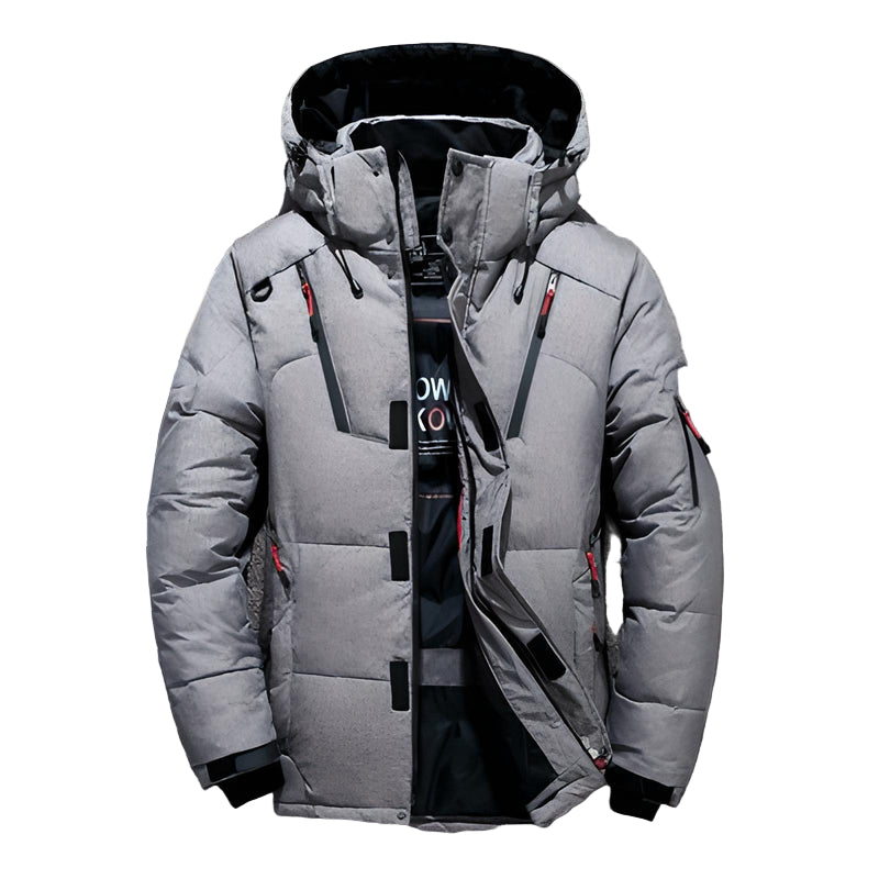 Męska Kurtka Puchowa | Ocieplana Kurtka na Zimę