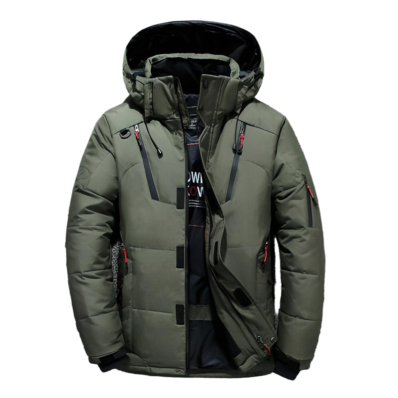 Męska Kurtka Puchowa | Ocieplana Kurtka na Zimę