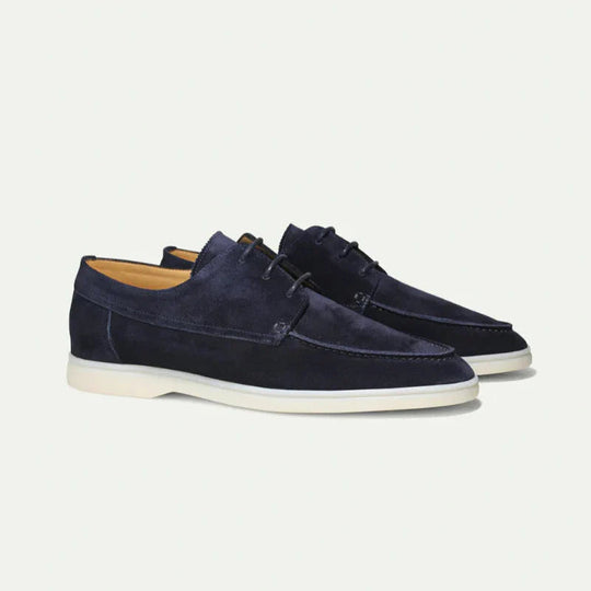 Sznurowanie Loafersy dla mężczyzn | Teksturowane buty casualowe