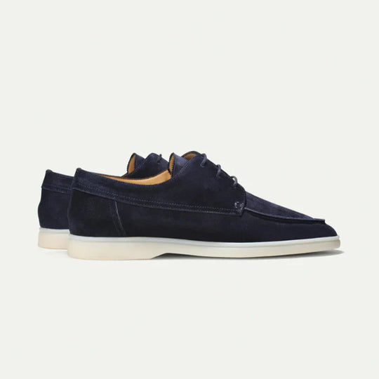 Sznurowanie Loafersy dla mężczyzn | Teksturowane buty casualowe