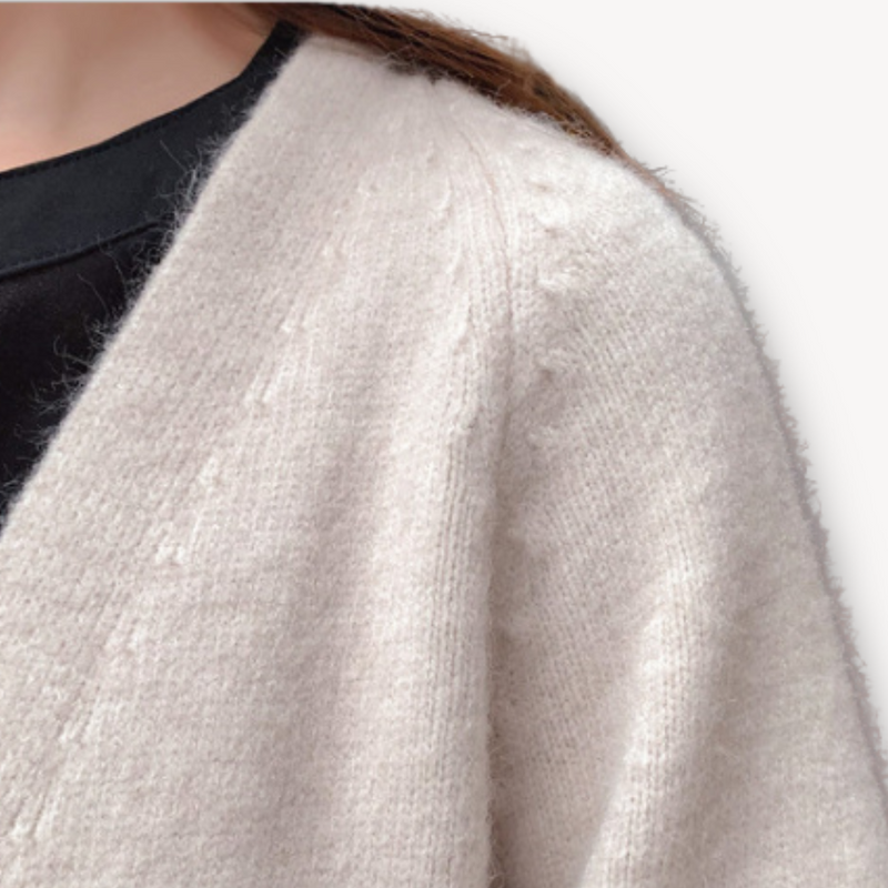 Kardigan Długalinia dla kobiet | Cienka Dzianina Otwarte Okrycie Wierzchnie