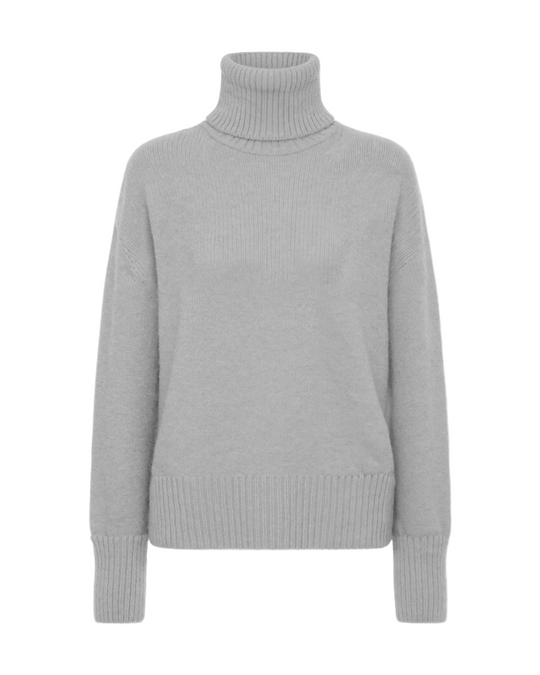 Dzianinowy Pulower Golf | Sweter z Długim Rękawem i Prążkowanymi Wykończeniami dla Kobiet