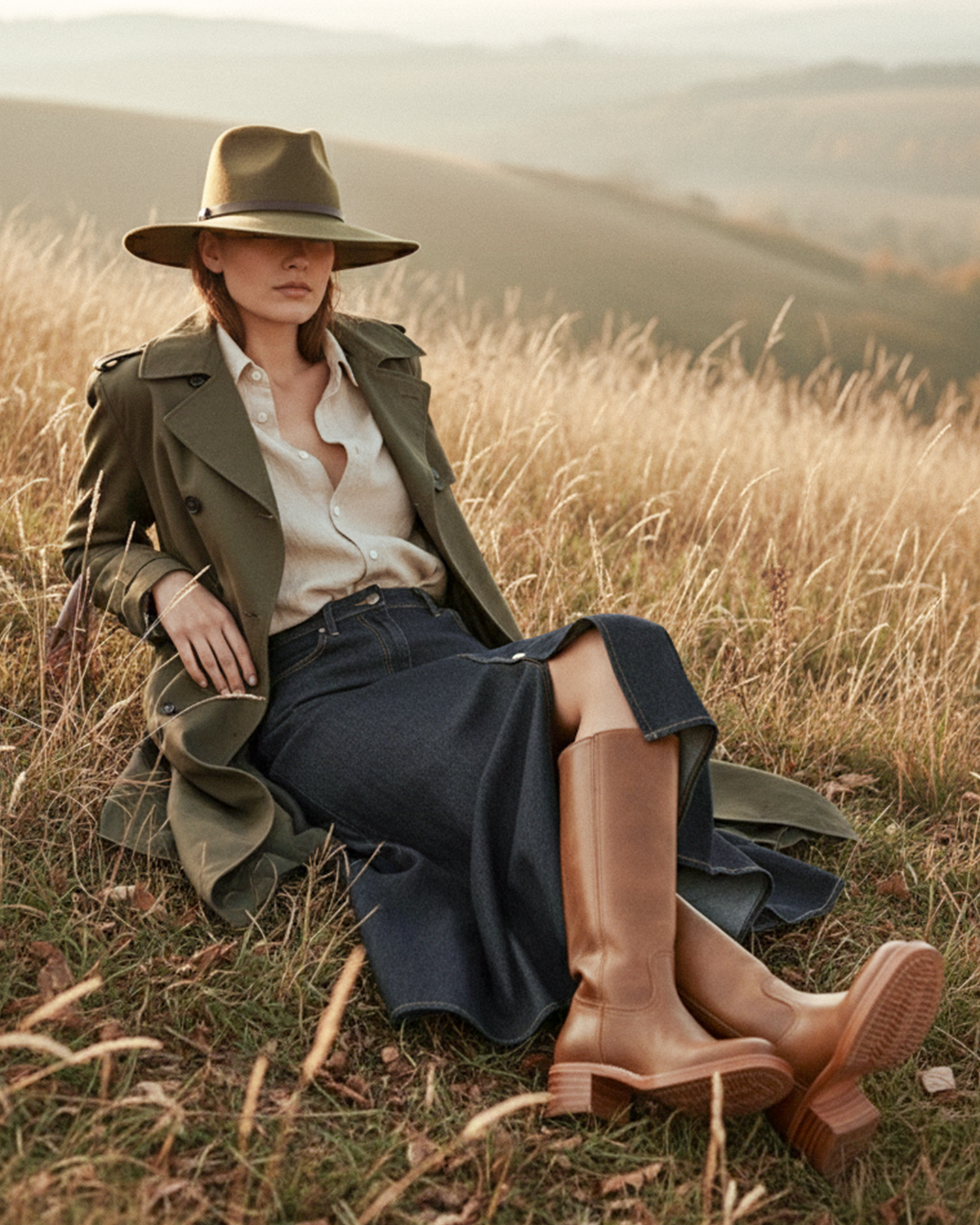 Damskie obcisłe kozaki do kolan z usztywnioną podeszwą