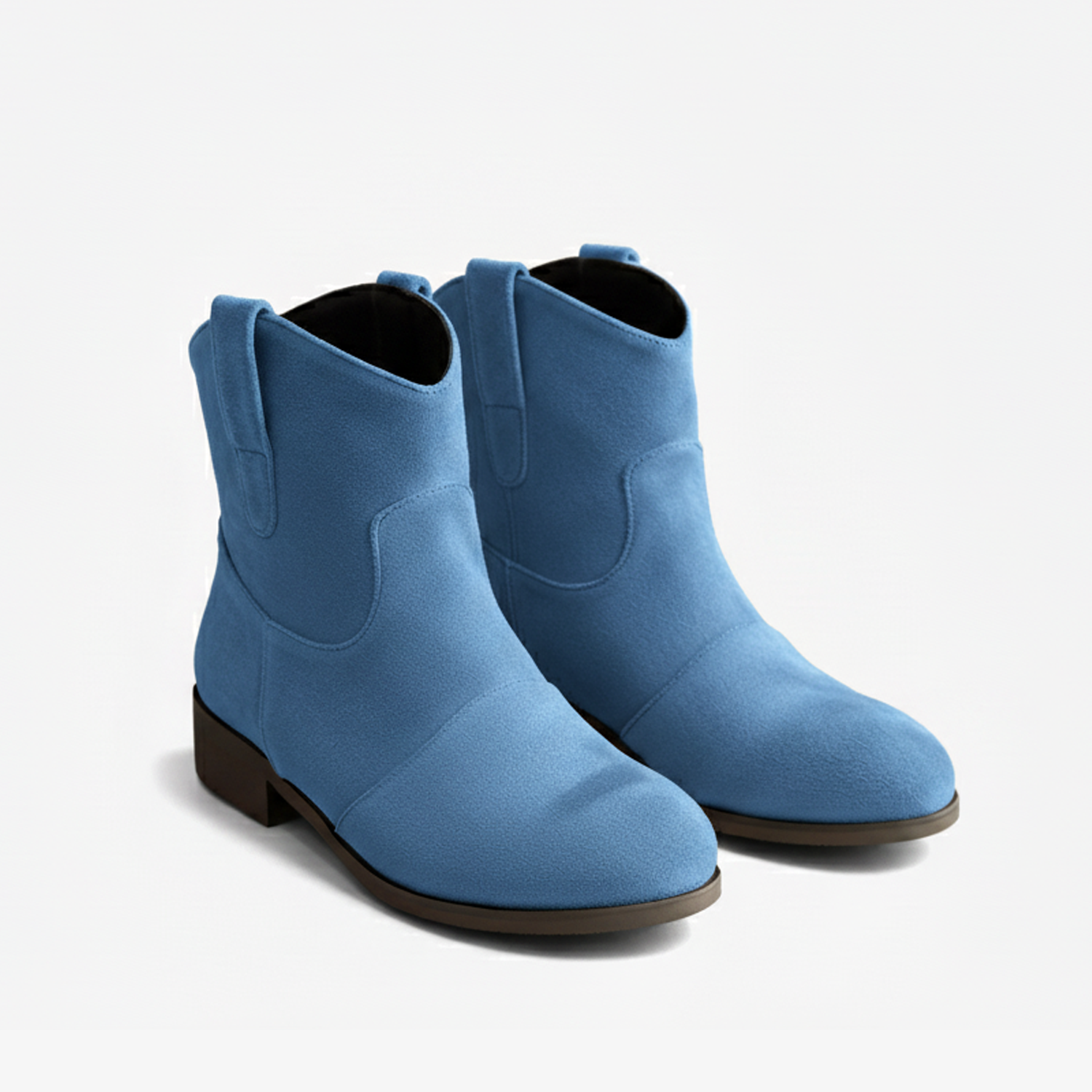 Kobiece botki w stylu westernowym inspirowane kowbojskim stylem